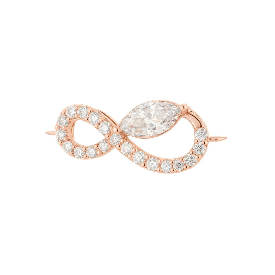 La DiaMantés  | Infinity Embrace Diamond Pendant
